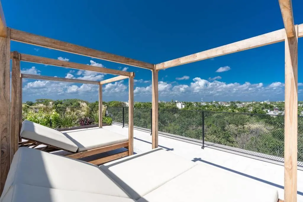 Kaab At The Park*Wifi150 Mbit* A/C,Pool Apartment Playa del Carmen